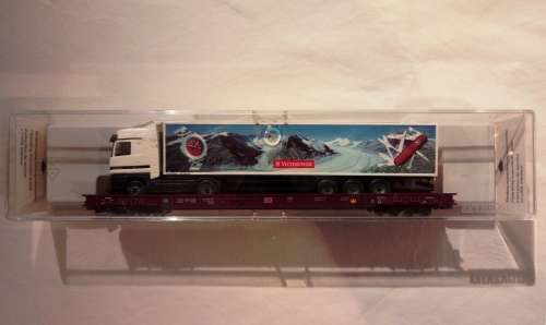 Fleischmann 5274 HO Rolling Road low floor wagon