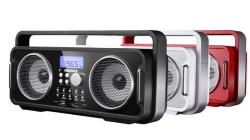 Rechargeable Bluetooth Speaker, Media Player, FM Radio, Power Bank