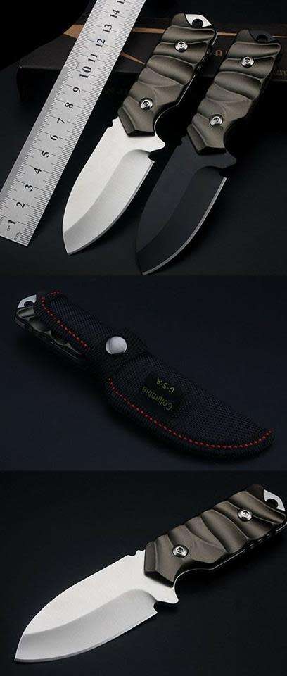 SANJIA K612 Outdoor Mini Straight Fixed Blade Knife