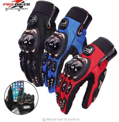 PRO BIKER MOTORCYCLE GLOVES