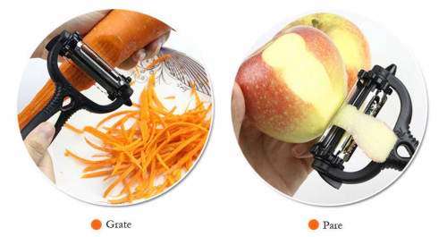 Magic vegetable peelers