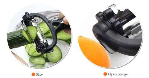 Magic vegetable peelers