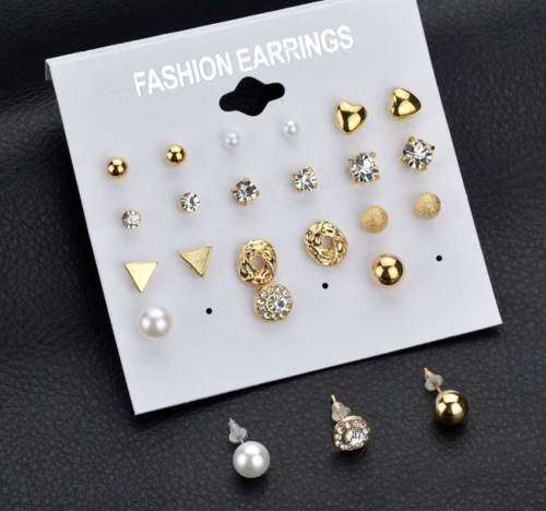 12 pairs earings