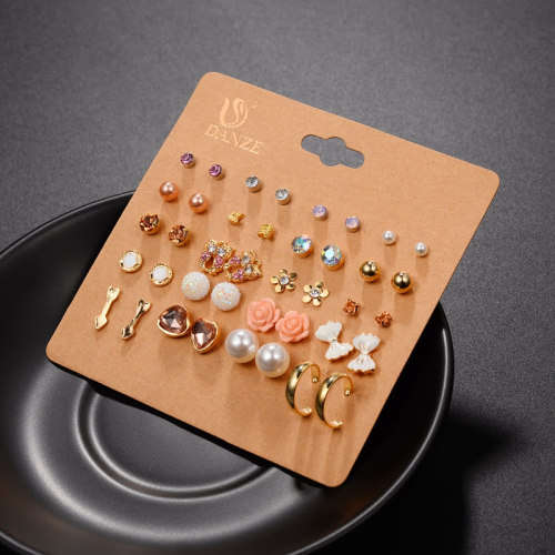 20 pairs earings