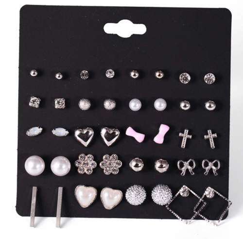 20 pairs earings
