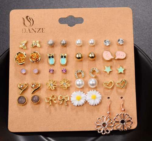 20 pairs earings