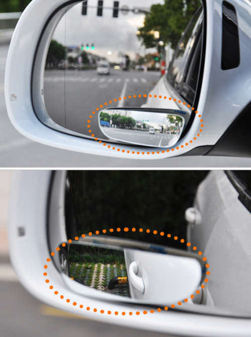 2Pcs Car Blind Spot Mirrors