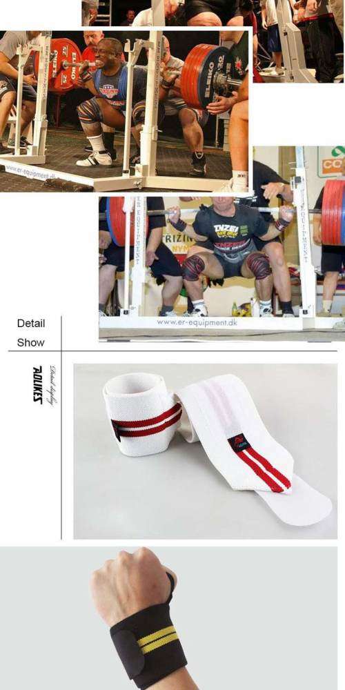 Aolikes weight lifting wristbands
