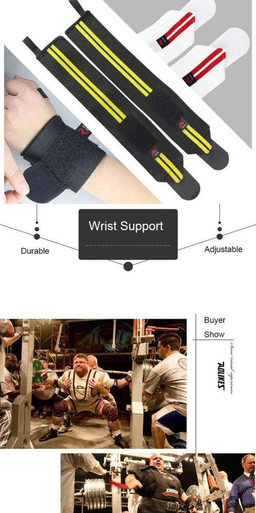 Aolikes weight lifting wristbands