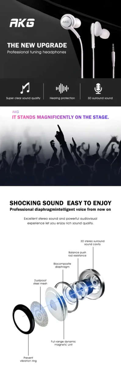 AKG Samsung Earphones EO IG955 Earphones