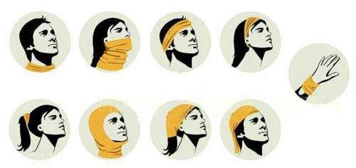 MOTORCYCLE SKULL BANDANA