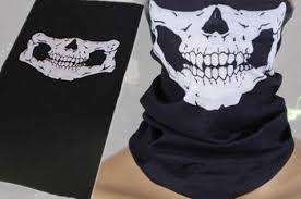 MOTORCYCLE SKULL BANDANA