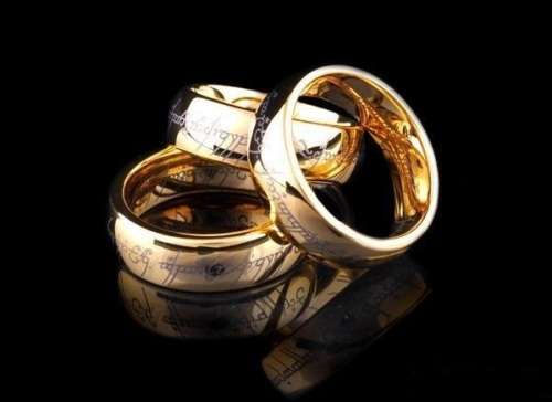 Exquisite! 18K Yellow Gold Plated 6mm Ring - Size 12 (X 1/2)