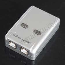 2 Port USB 2.0 Printer Auto Sharing Switch