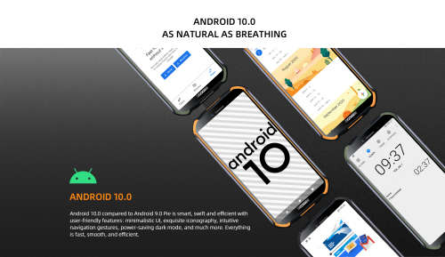DOOGEE S40 Pro Rugged Phone, 4GB+64GB Waterproof Dustproof Shockproof, MIL-STD-810G 4650mAh Dual sim