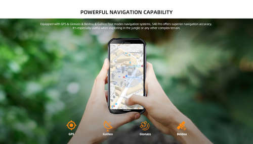 DOOGEE S40 Pro Rugged Phone, 4GB+64GB Waterproof Dustproof Shockproof, MIL-STD-810G 4650mAh Dual sim