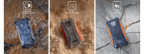 Ulefone Armor 8 Rugged Phone, 4GB+64GB Waterproof Dustproof Shockproof Dual Sim 5580mAh 6.1` display