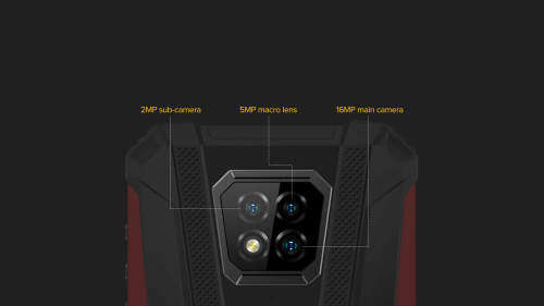 Ulefone Armor 8 Rugged Phone, 4GB+64GB Waterproof Dustproof Shockproof Dual Sim 5580mAh 6.1` display