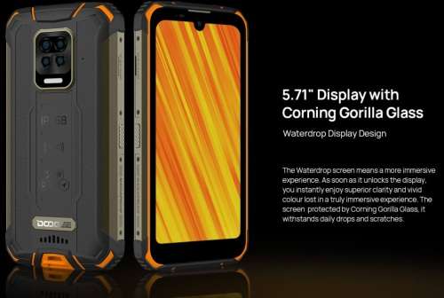 DOOGEE S59 Pro Rugged Phone, 4GB+128GB, MASSIVE BATTERY 10050mah Waterproof Shockproof, MIL-STD-810G