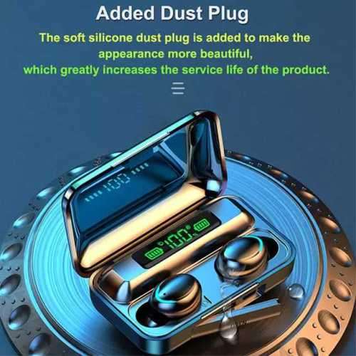 F9 Bluetooth Wireless Earbuds - Stereo Earbuds with Charging Box