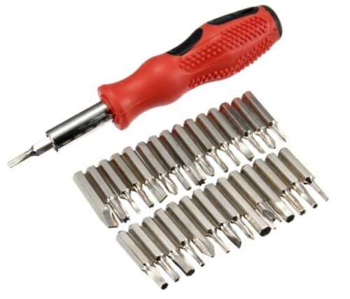 31 Piece Electron Screwdriver Set
