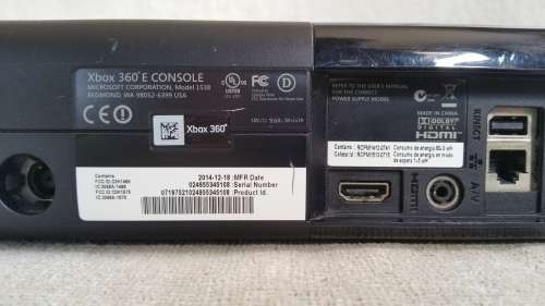 ***AKM - XBOX 360 E1538 + 250GB HARD DRIVE CONSOLE IN NON-WORKING CONDITION REQUIRING REPAIR***