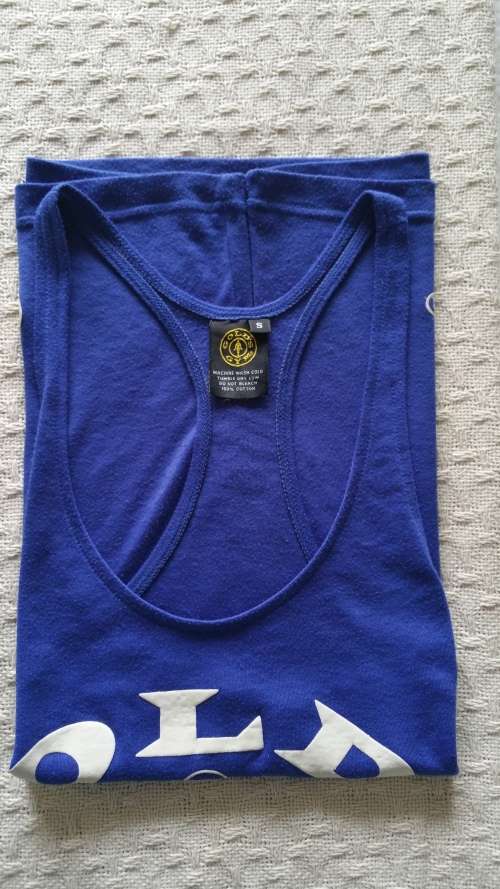 ***AKM - AUTHENTIC GOLD'S GYM PROFESSIONAL BODYBUILDING GYM VEST 100%COTTON***