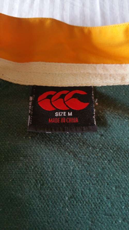 ***AKM - 2007 OFFICIAL SPRINGBOK RUGBY WORLD CUP JERSEY SOUTH AFRICA LICENSED***