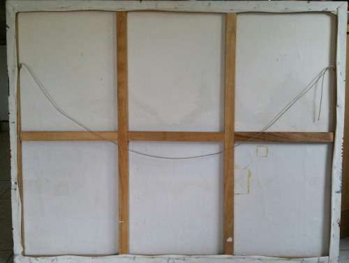 ***Allan Kuhnel - Original painting - PURE IMPOSSIBILITIES - like Fire in the Snow***