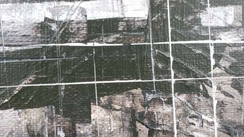 Allan Kuhnel - original abstract painting - CHARCOAL DELIGHT - Expect the unexpected