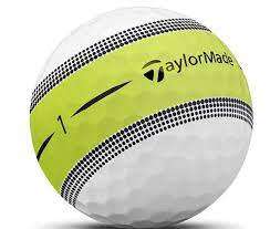 24 X LUXURY Mix of Golf Balls + 25 XTrigger Golf Tees + 1X NEW TAYLORMADE TOUR RESPONSE GREEN STRIPE