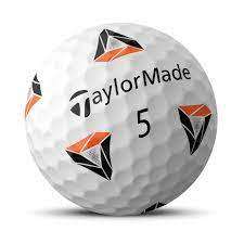 #12 X C GRADE GOLF BALLS+ 10 Trigger Tees + 1 X NEW Taylormade TP5xPIX