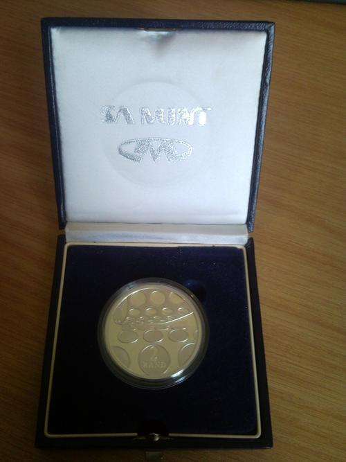 1992 R2 Technology Coin encapsulated in SA Mint Box