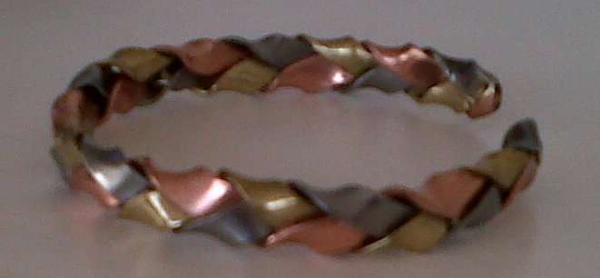 **UNIQUE**  MENS BRACELET - COPPER/ BRASS/ STAINLESS STEEL
