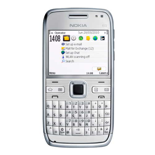 NOKIA E72 WHITE EDITION - LTD