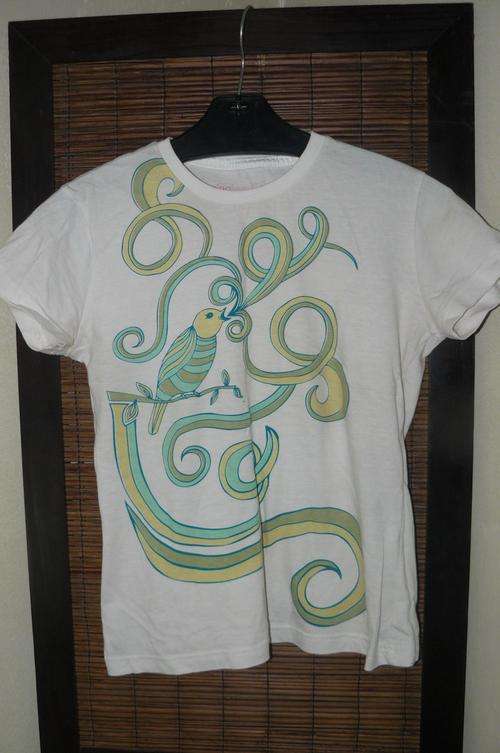 Springleap sing sweet nightingale ladies tee - S