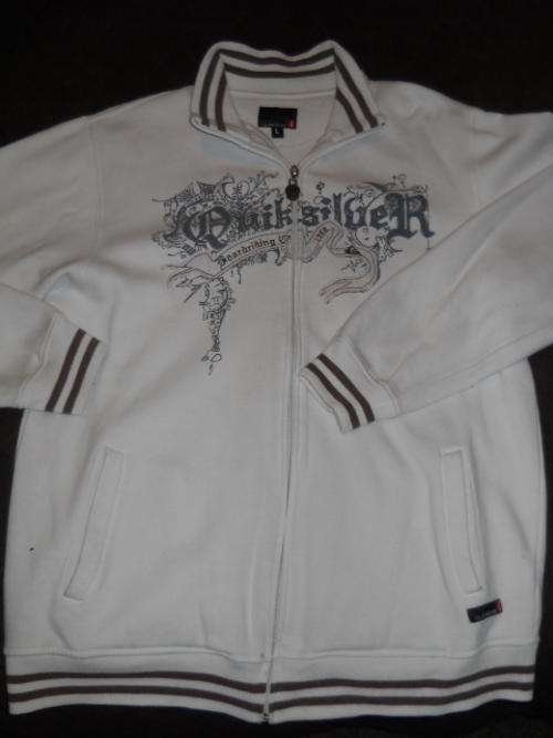 White quicksilver jacket - Size L