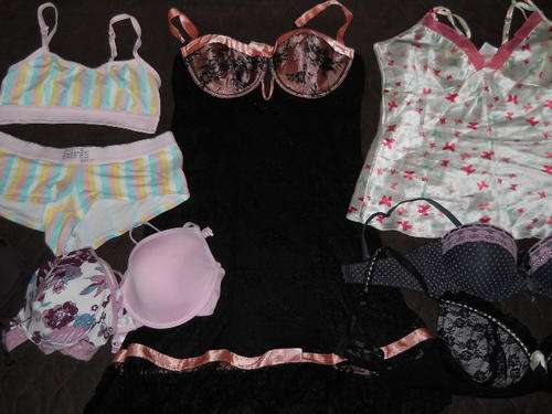 Big lot of trendy clothes, lingerie and shoes - plus extras - sizes 32-36, and shoes 5,7,8