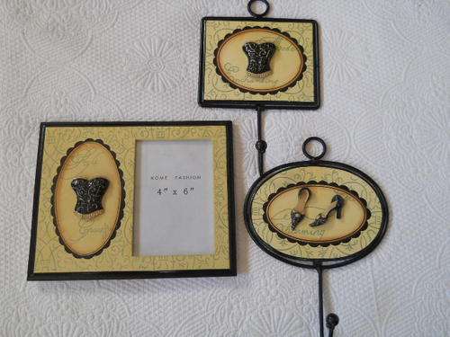 Frame and 2 pc hook set - item relisted