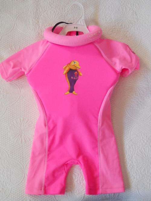 2-3 years girls floating safety swimsuit - brandnew, never been used