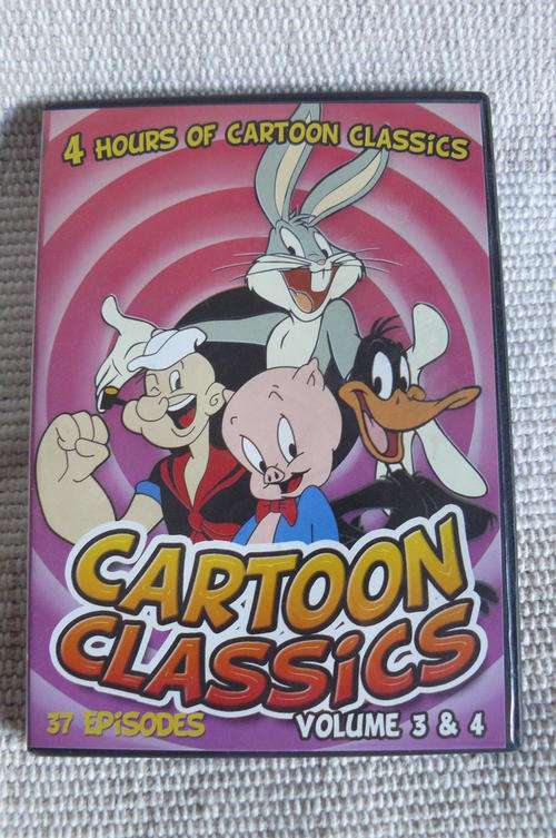 Cartoon classics volume 3 & 4 - new!!