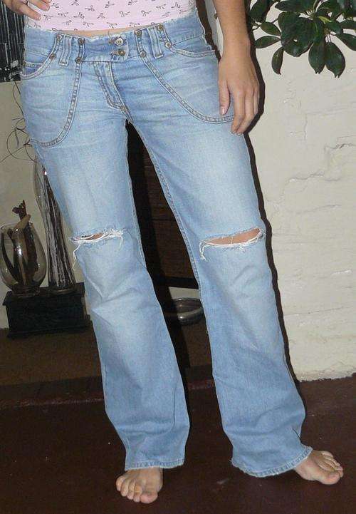 River Island jeans - UK bought - very trendy - size 10