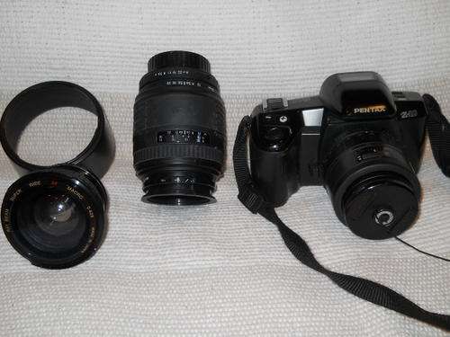 Pentax Z-10 with two different lenses and carry case - a great collectable!!
