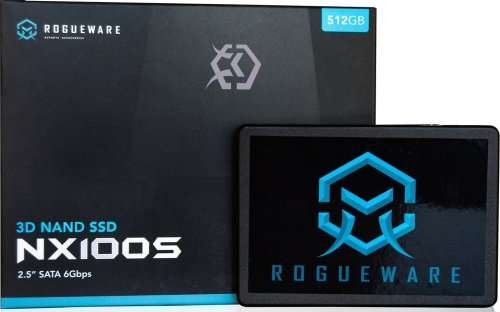 Rogueware NX100S 512GB SATA3 2.5` 3D NAND Solid State Drive