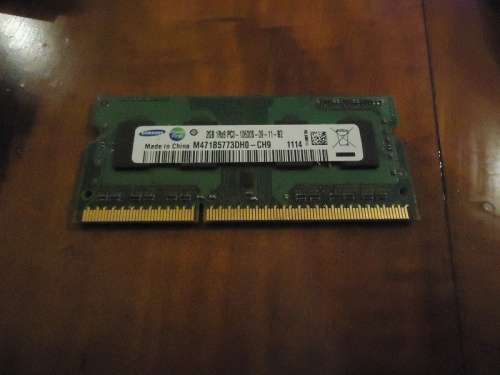 Samsung 4GB DDR3 Laptop Memory Ram SO-DIMM 204pin PC3-10600S 2RX8 2 x 2GB