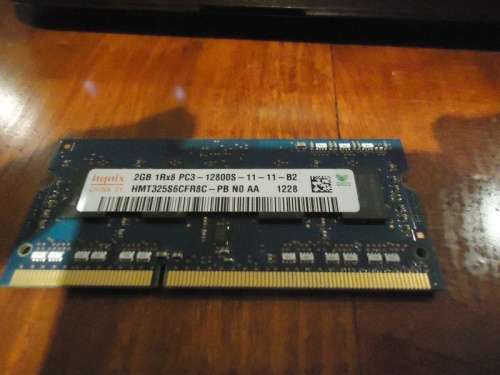 Hynix 4GB (2 x 2GB) 1Rx8 PC3-12800 1600MHz DDR3 204-pin Laptop Memory SODIMM RAM