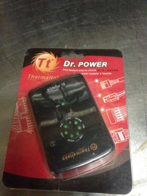 Thermaltake A2358 Dr.Power ATX 20 or 24 Pin PSU PC Power Supply Tester