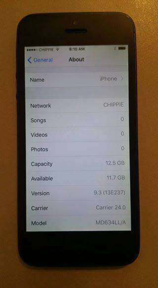 Apple Iphone 5 16GB With Black Case & Charger Works Perfectly.Good Condition