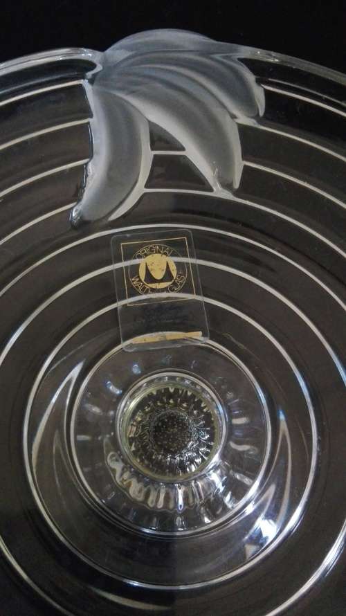 Footed glass bowl _ Walther