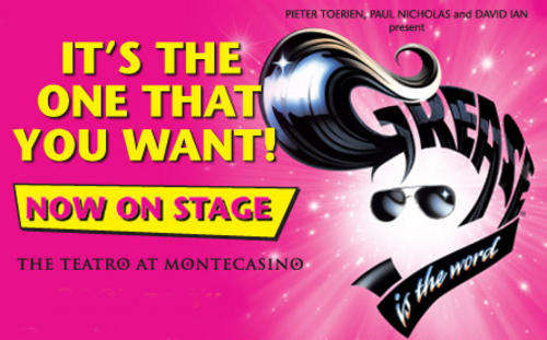 Grease on stage @ Montecasino